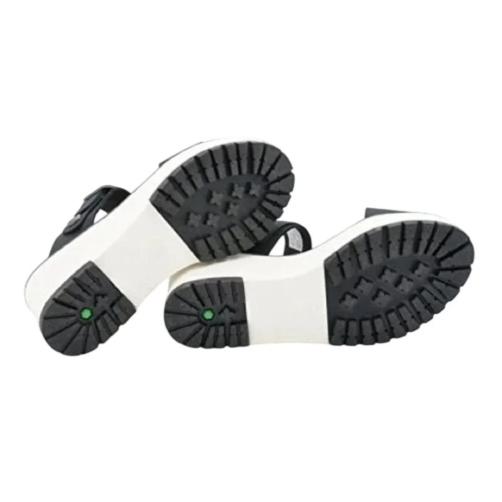 Timberland New Size‎ 9M Koralyn Sporty Wedge Sandals in Nubuck Black